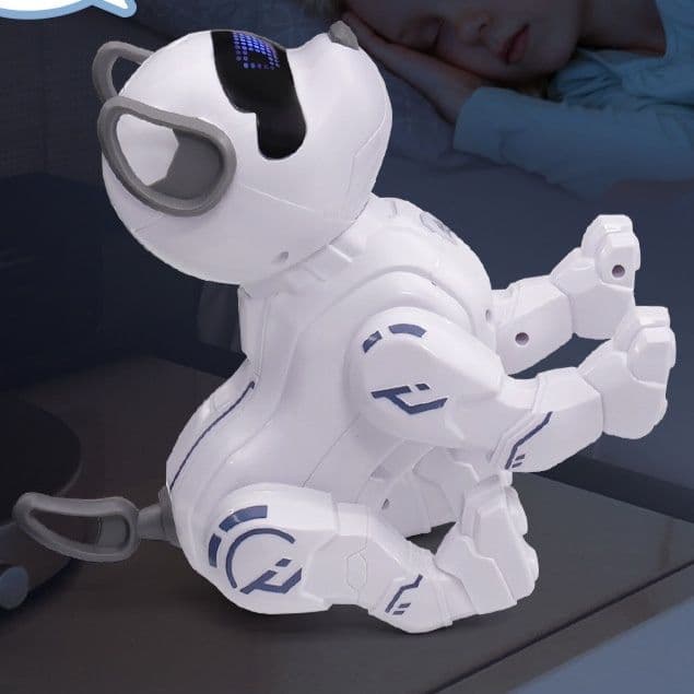 aiロボット 表情豊かな電子制御四肢可動型愛玩ロボット犬