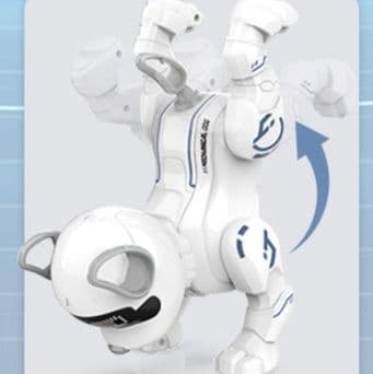 aiロボット 表情豊かな電子制御四肢可動型愛玩ロボット犬