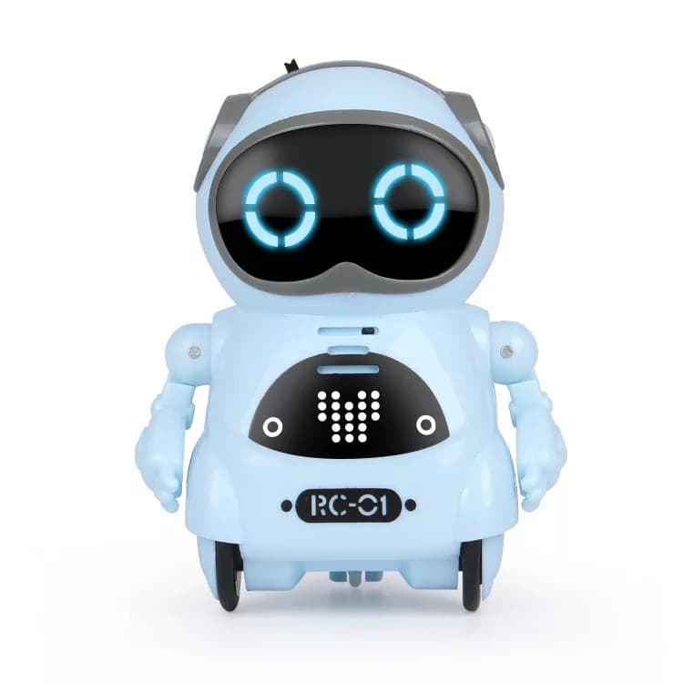 aiロボット 光る瞳の移動式知能ロボット対話型学習玩具