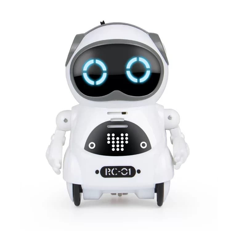 aiロボット 光る瞳の移動式知能ロボット対話型学習玩具